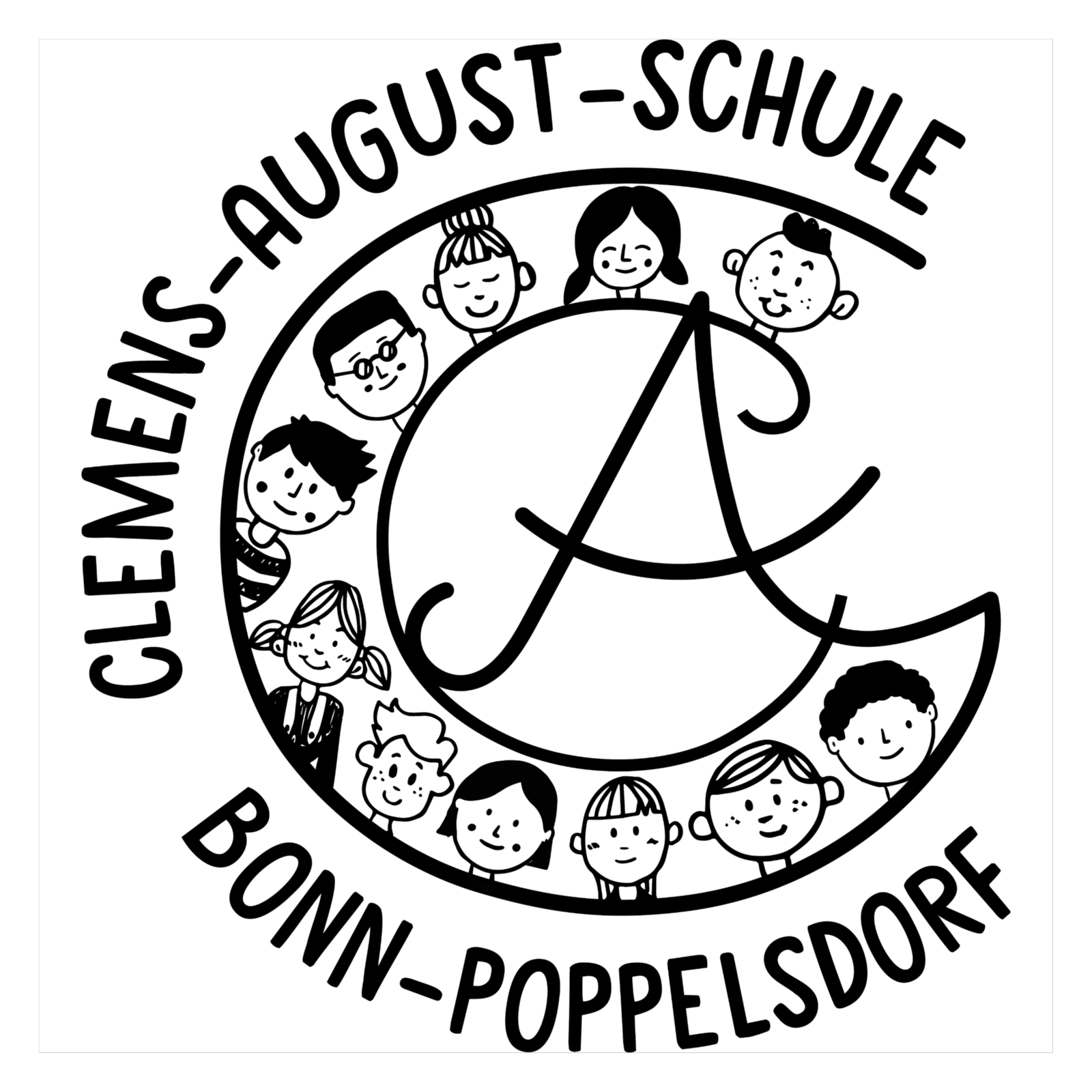 Logo Clemens-August-Schule quadrat